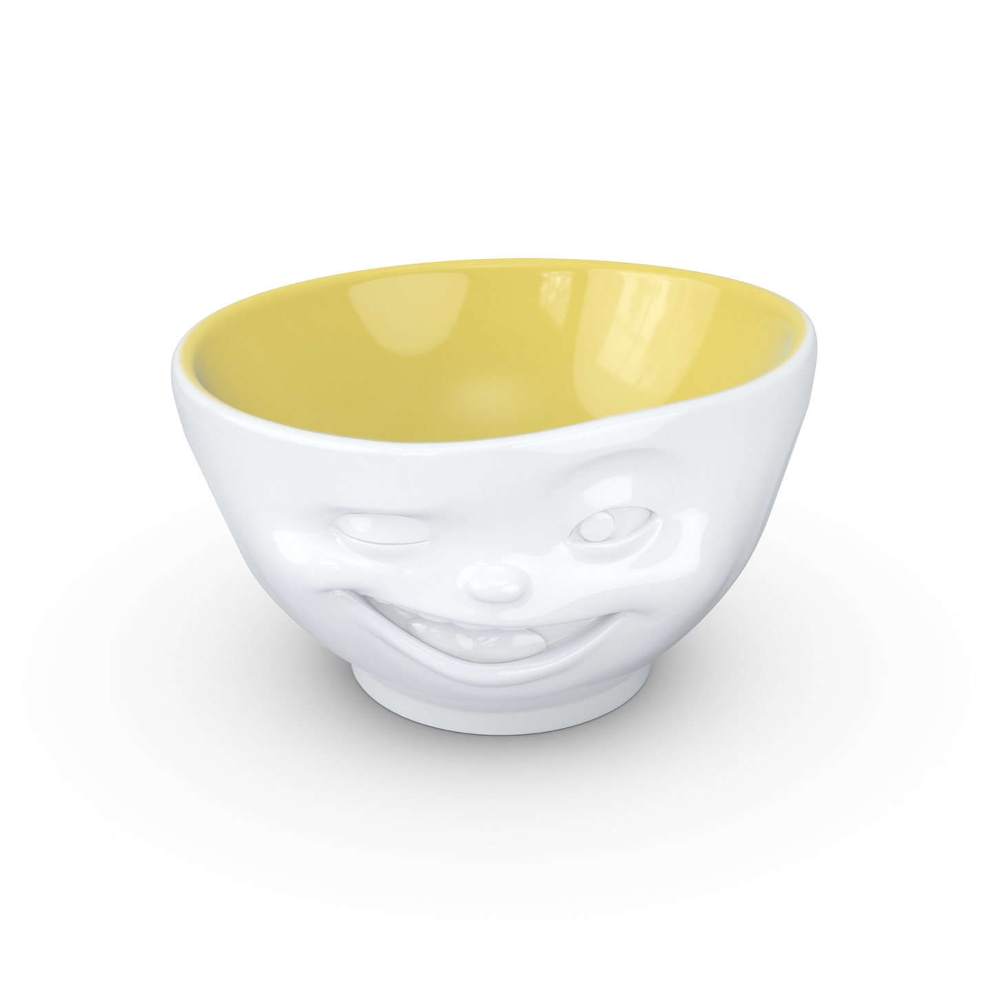 Bowl 500ml - Winking saffron inside