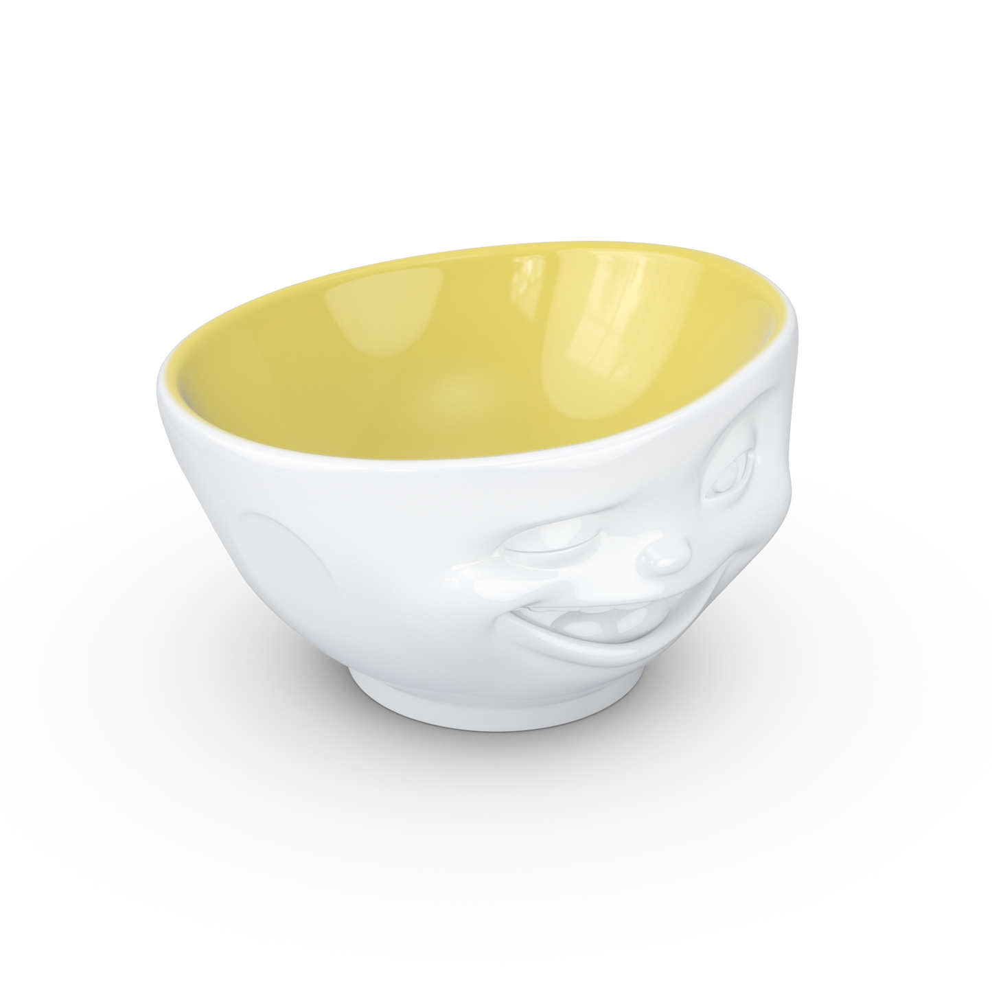 Bowl 500ml - Winking saffron inside