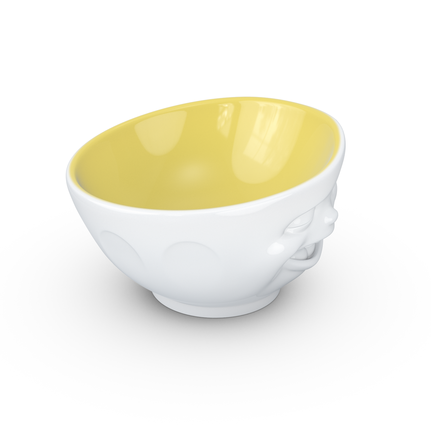 Bowl 500ml - Winking saffron inside