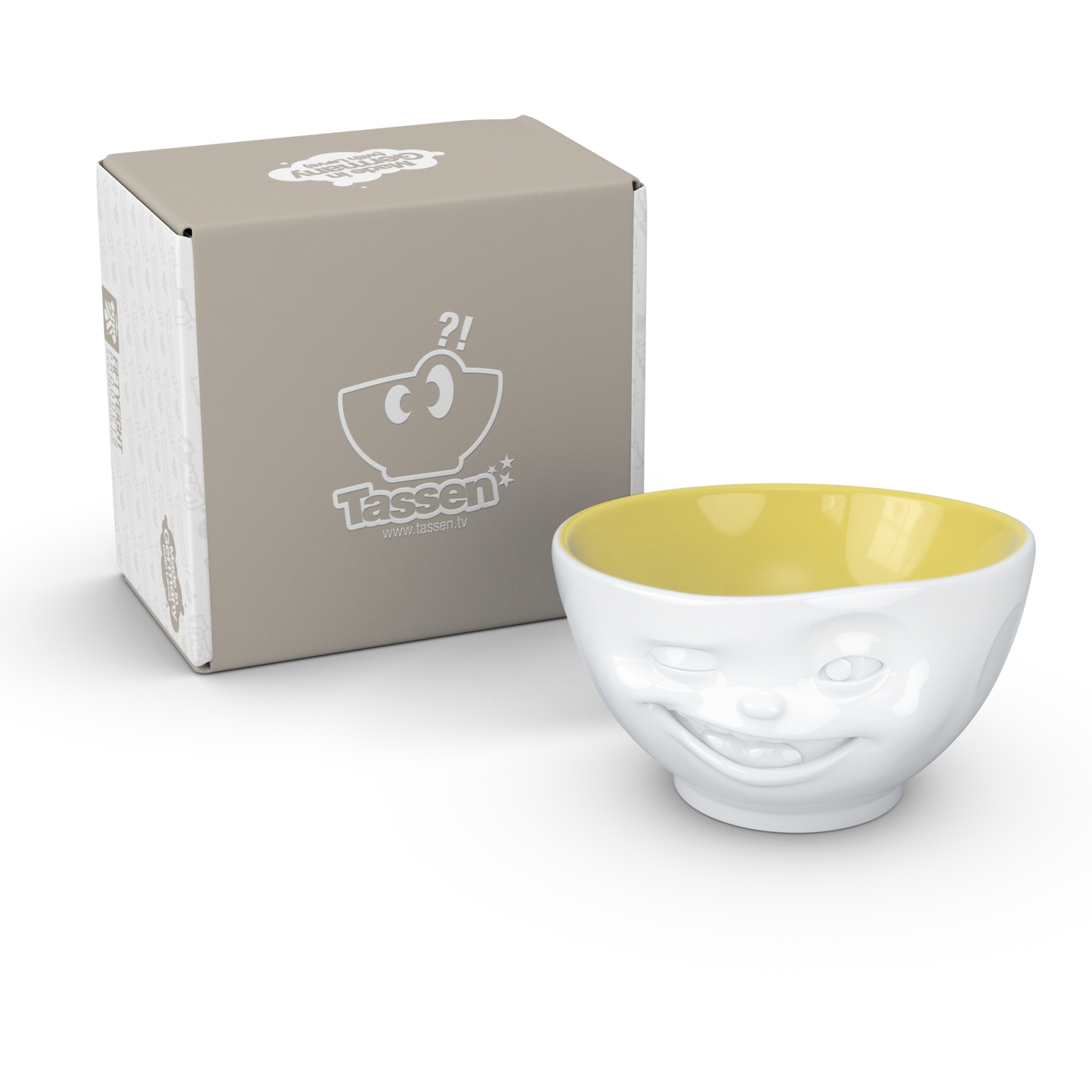 Bowl 500ml - Winking saffron inside