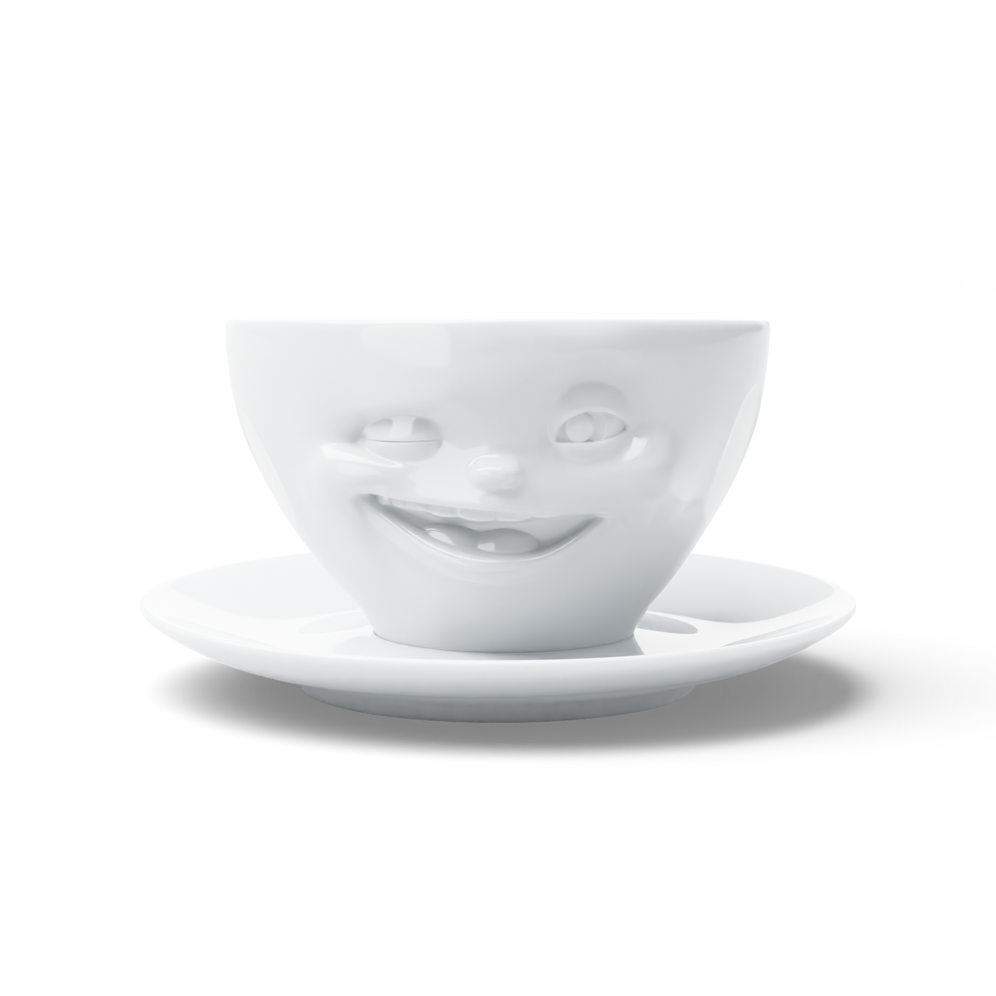 Tea cup with saucer 200ml - Winking