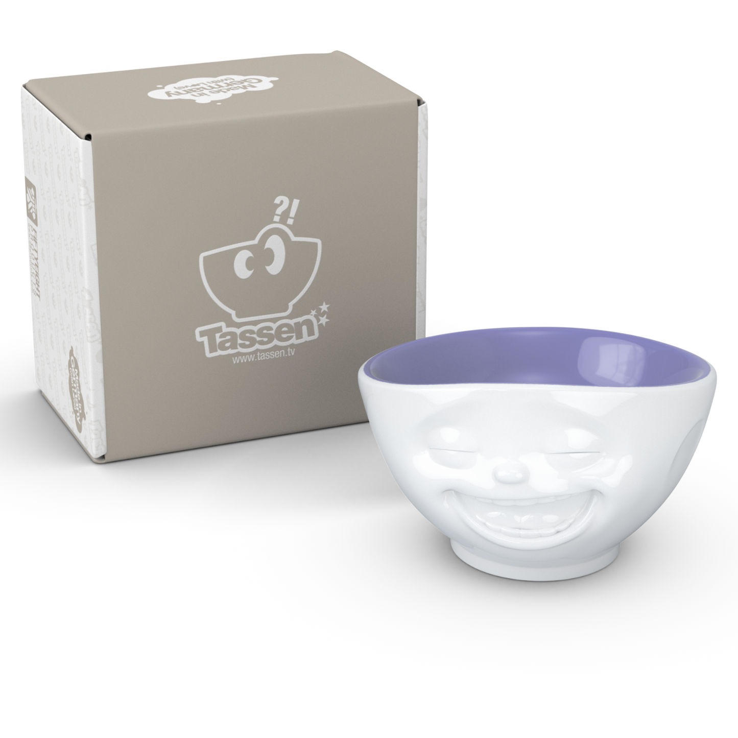 Bowl 500ml - Laughing lavender inside