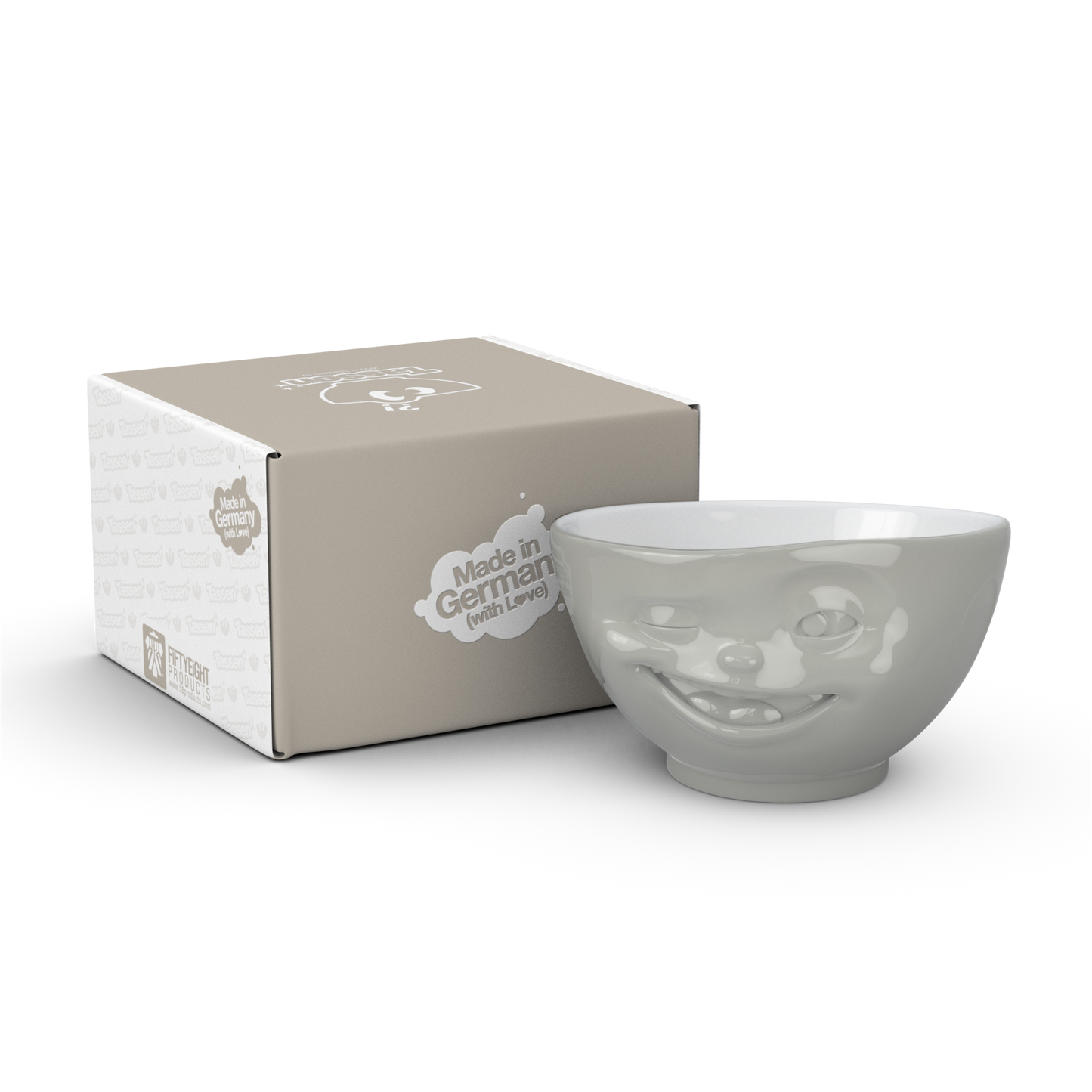 Bowl 500ml - Winking 	grey