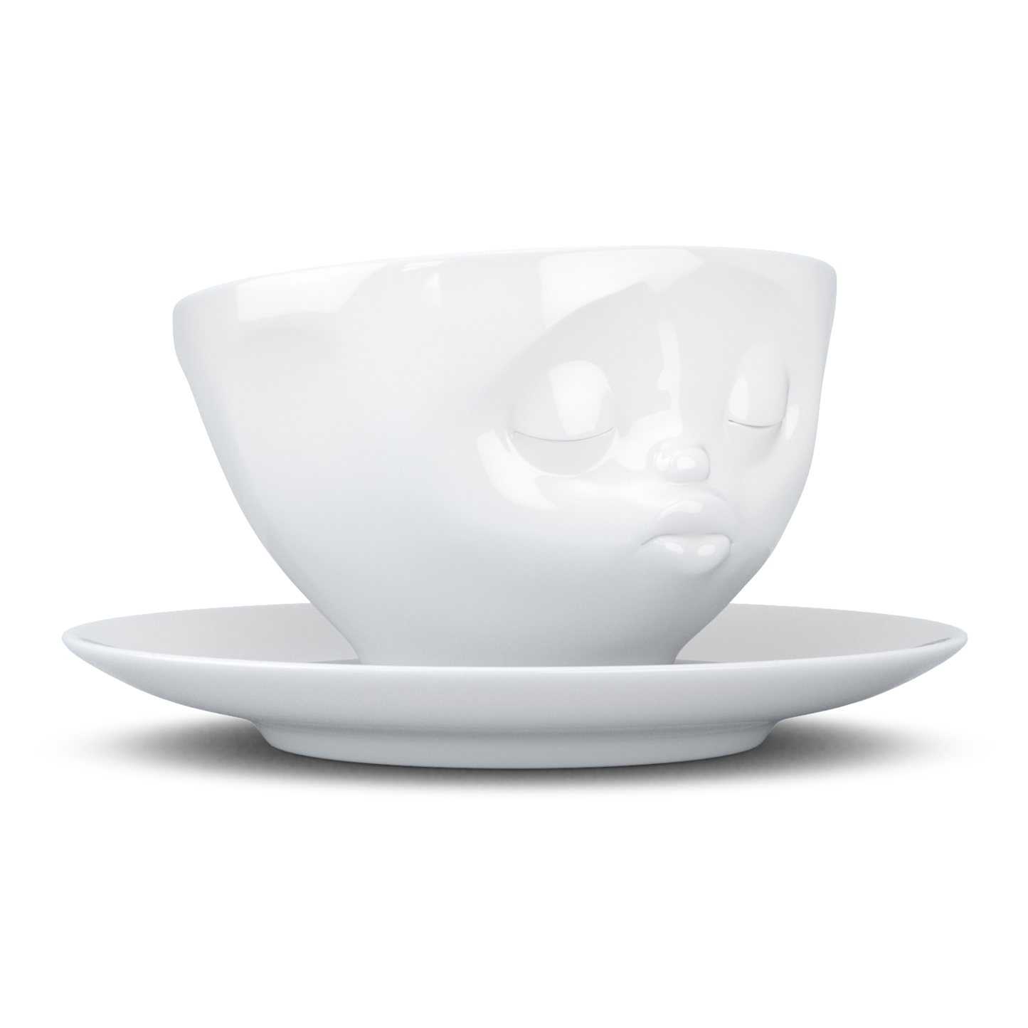 Tea cup with saucer 200ml - Kissing