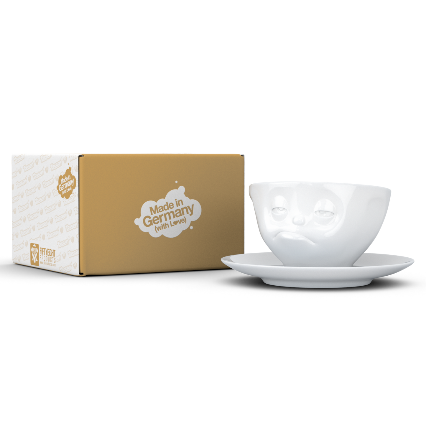 Tea cup and saucer 200ml - Snoozy