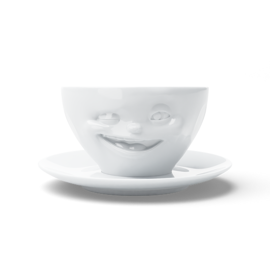 Tea cup with saucer 200ml  - Winking