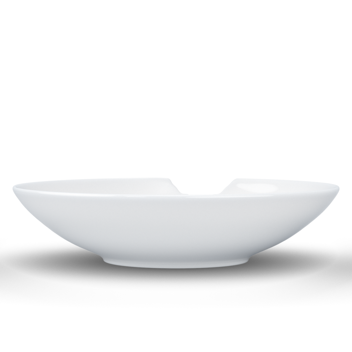 2 Small Deep Plates with bite Ø 18cm