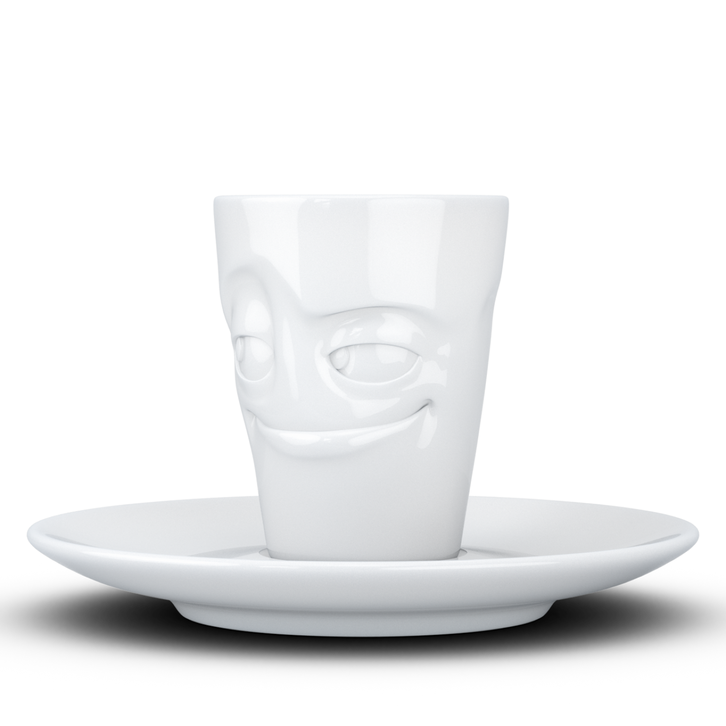 Espresso Mug with saucer and handle 80ml - Impish