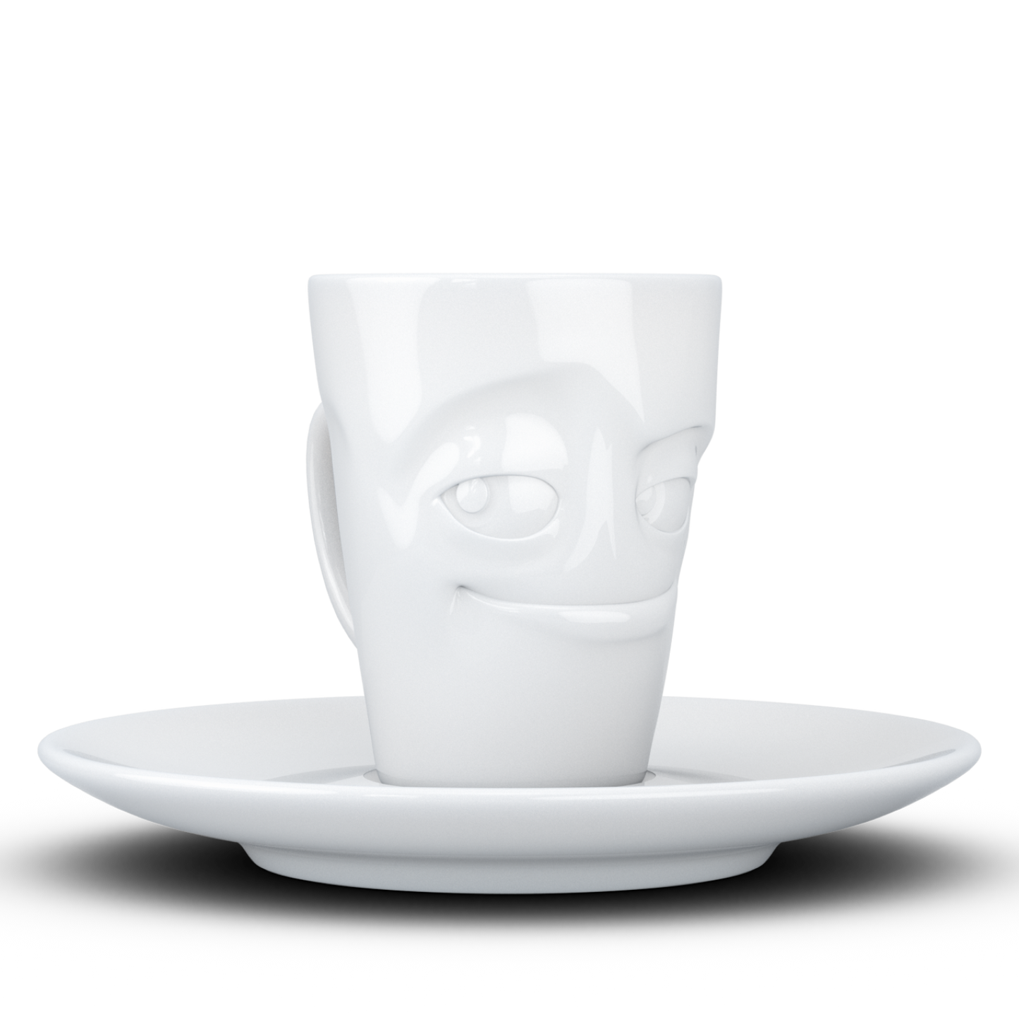 Espresso Mug with saucer and handle 80ml - Impish