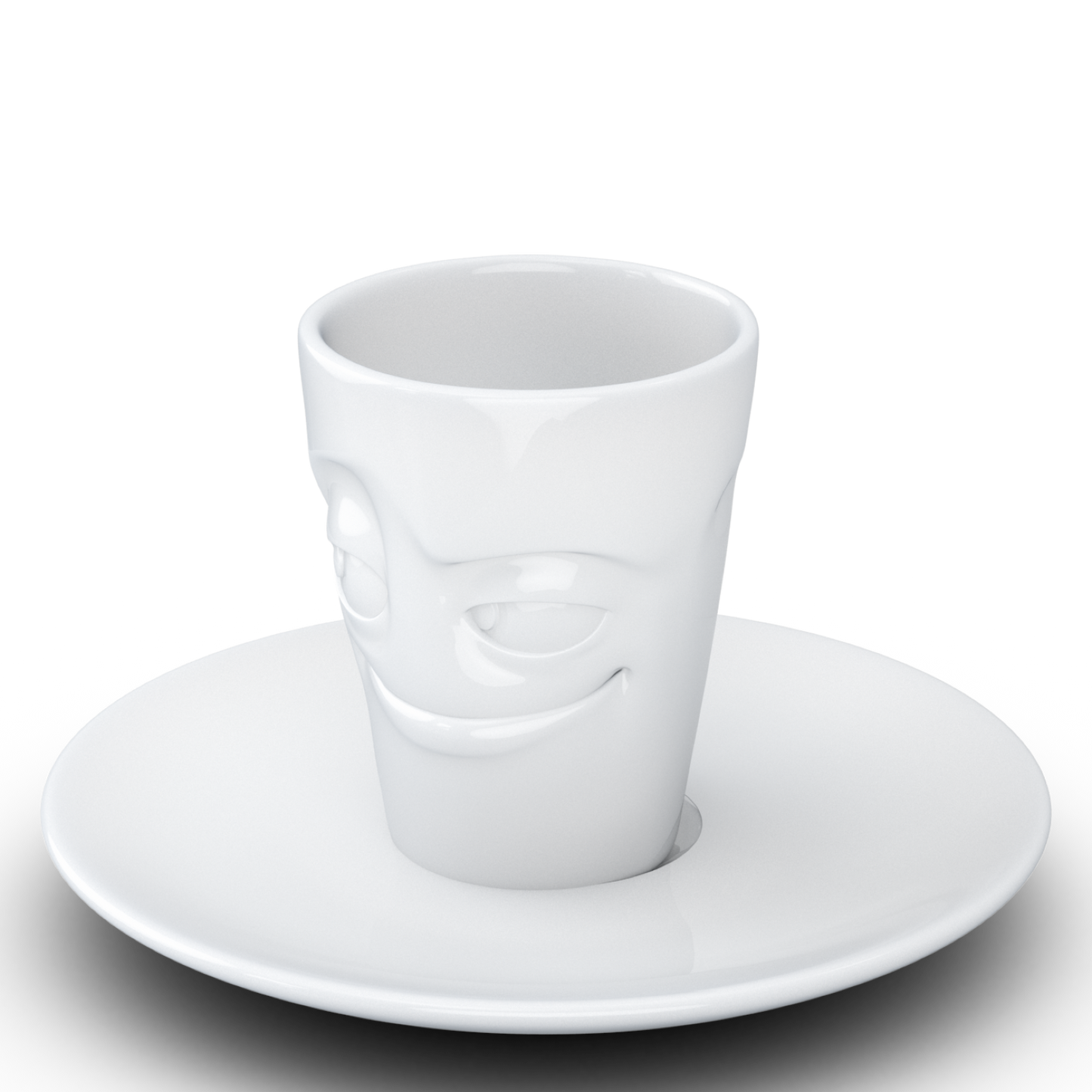 Espresso Mug with saucer and handle 80ml - Impish