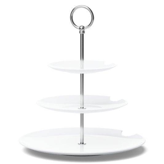 Food-Temple - 3 Levels (3 flat plates with bite)